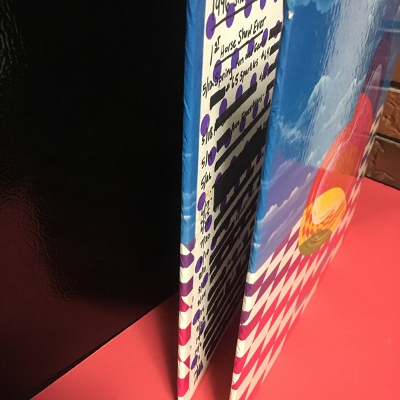 LISA FRANK VINTAGE  90s RAINBOW HEART 3 RING  BINDER RARE - Picture 7 of 16